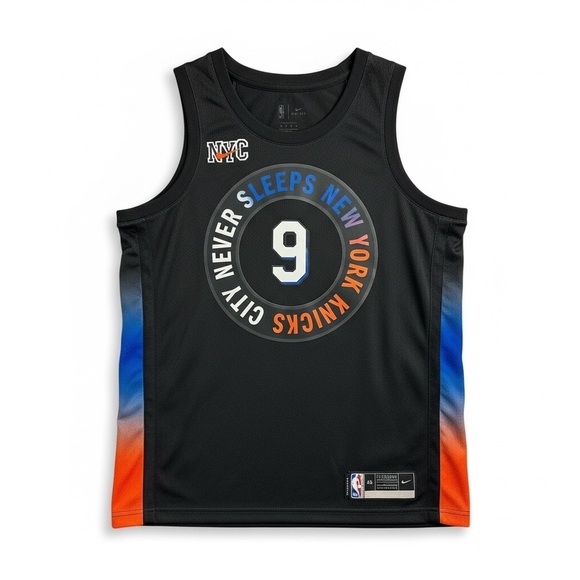 Nike Other - Nike Black Basketball Jersey with Colorful NYC Design